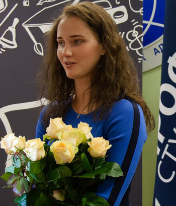 Александра Наркевич чемпионка мира по художественной гимнастике в групповом упражнении, призер летних Олимпийских игр 2012 года 
