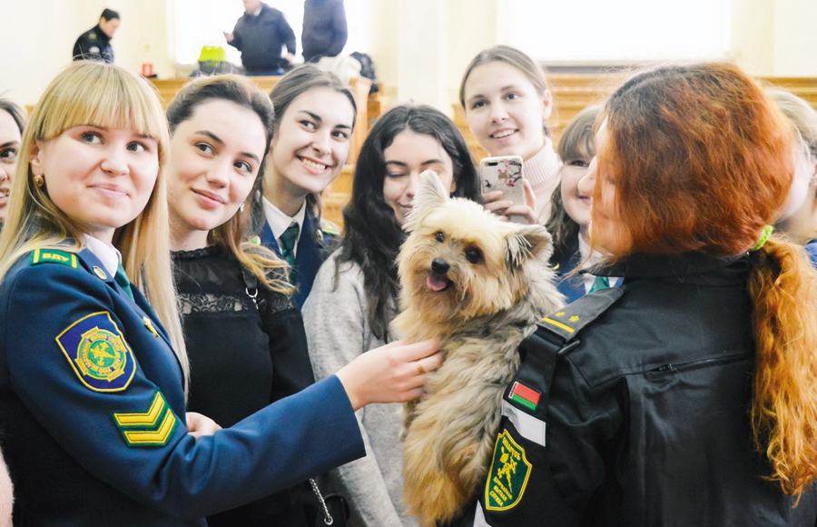 ФМА БДУ ФМО БГУ студэнты студенты кинолог кінолаг